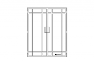 E4 Double-leaf Loft Door