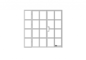 A5 Double-leaf Loft Door