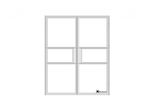 B4 Double-leaf Loft Door