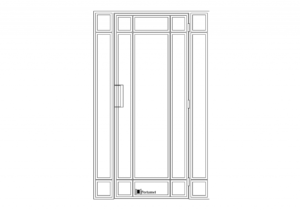 E3 Single-leaf Loft Door