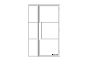 C3 Single-leaf Loft Door