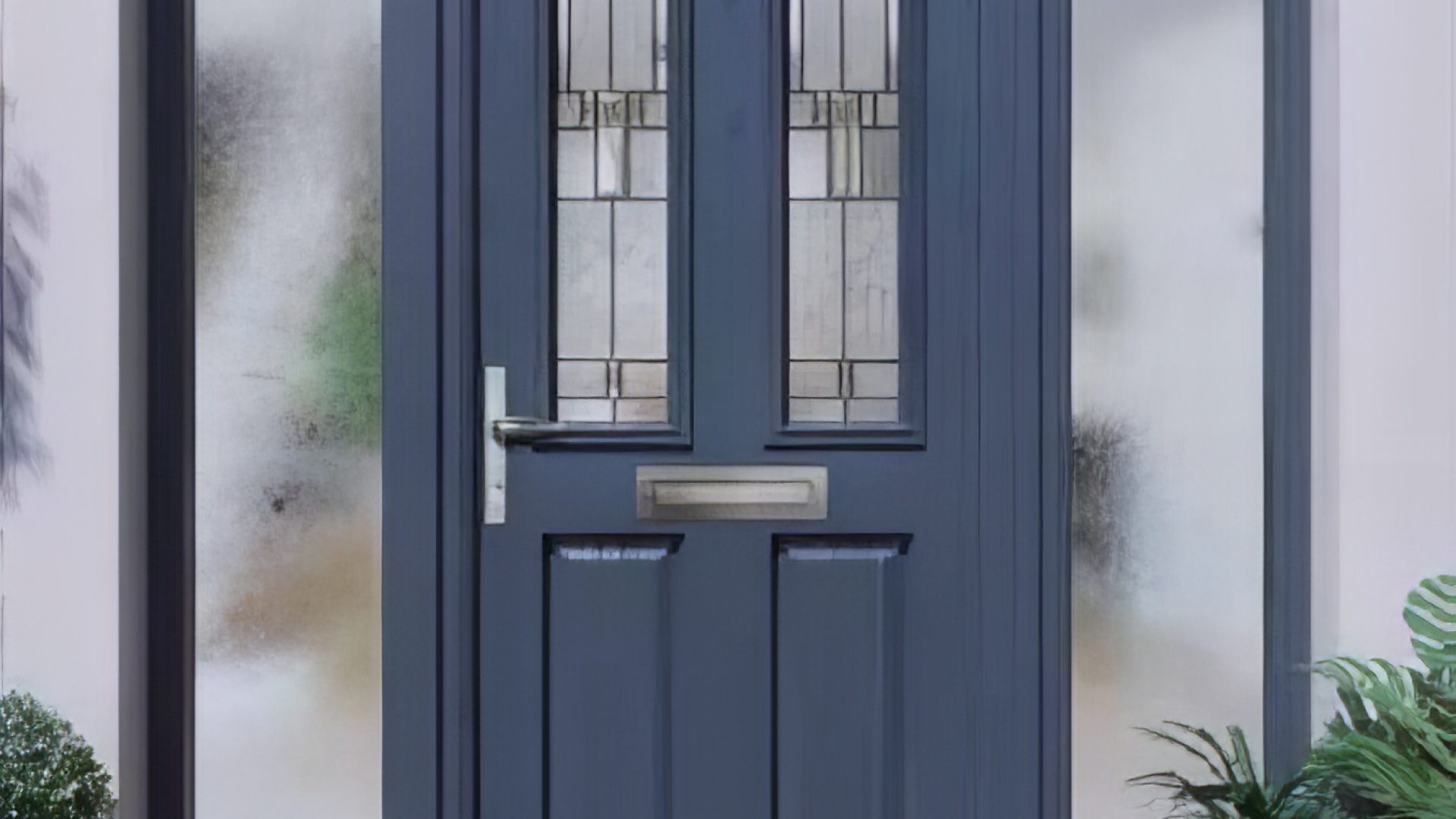 Accessibility Door Anthracite Grey