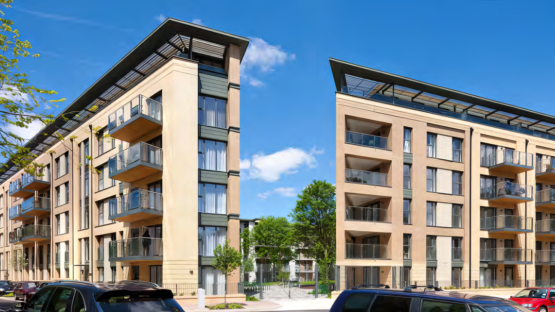 SAPA DF 75 SI Aluminium Casement Building View